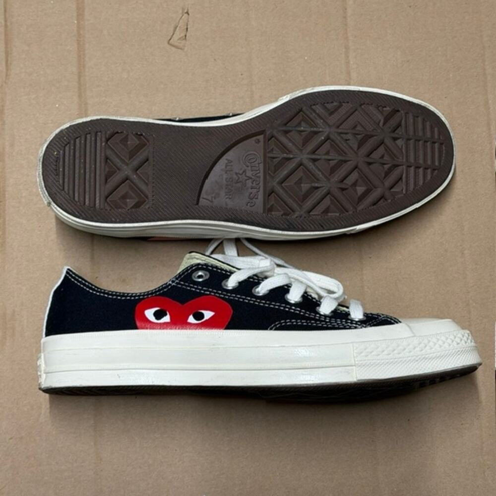 NWB Converse Play Comme des Garcons Glamcore Sneakers Kicks Size 7